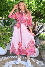 Load image into Gallery viewer, Bohemian-Inspired Maxi Dress - Pink
