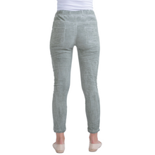 Load image into Gallery viewer, Italian Stretch Sequenced Pants - Khaki