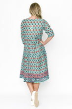 Load image into Gallery viewer, Rebecca Tie Neck Dress