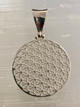 Load image into Gallery viewer, Sterling Silver Pendant - Flower Of Life