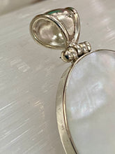 Load image into Gallery viewer, Two Sided Shell Disc Pendant - Paua And Mother Of Pearl