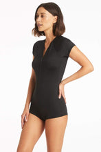 Load image into Gallery viewer, Eco Essentials Short Sleeve Boyleg One Piece