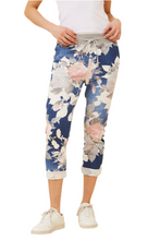 Load image into Gallery viewer, Janja Floral Jogger Pants, Italian pants