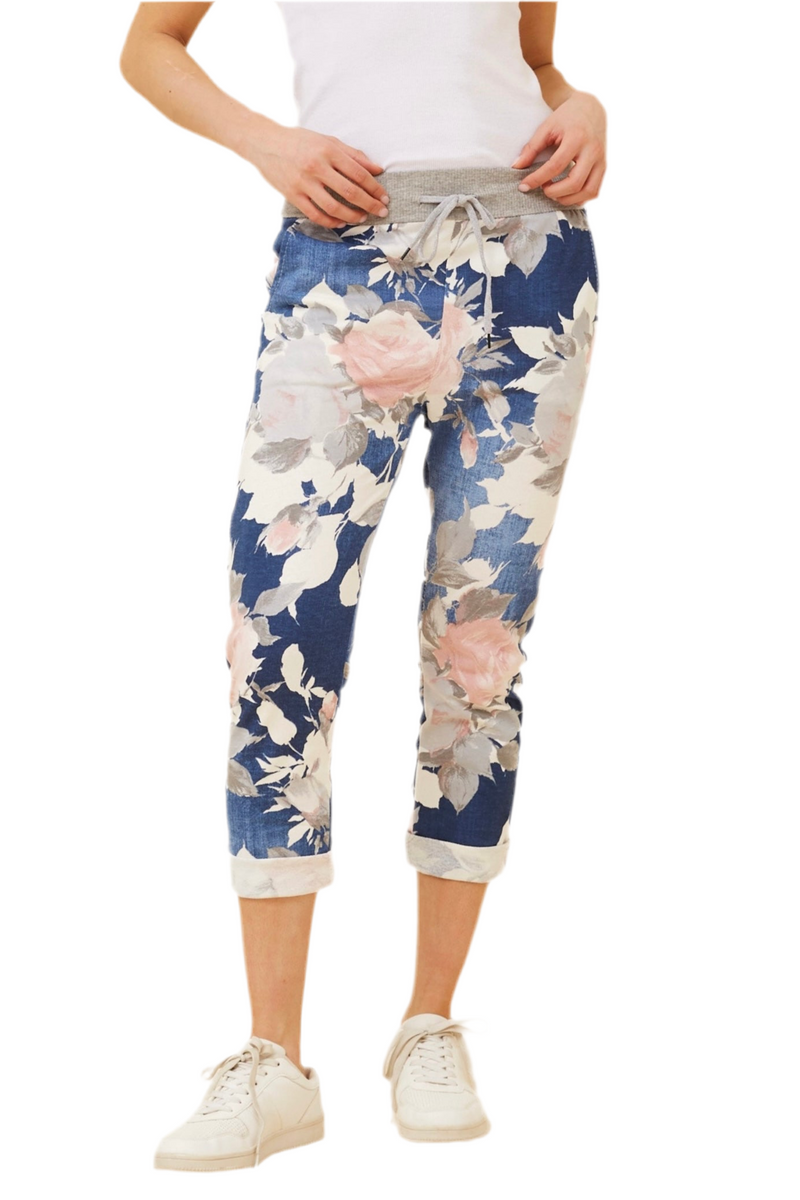 Blush Jacquard Jogger Pant