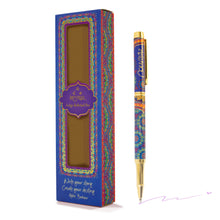 Load image into Gallery viewer, Rollerball Pen With Purple Ink - Courage