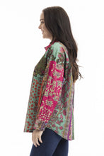 Load image into Gallery viewer, Flora Digital Collared Shirt