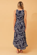 Load image into Gallery viewer, Umbrella Boho Midi Dress