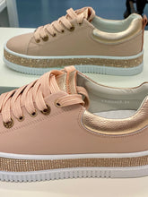 Load image into Gallery viewer, Lav-ish Crystal Sneakers Blush