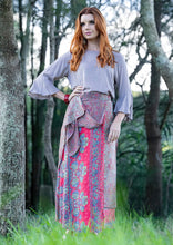 Load image into Gallery viewer, Bohemian Holly wrap skirt by Cienna Designs – one size fits most
