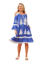 Load image into Gallery viewer, Sanibel Border Print Dress