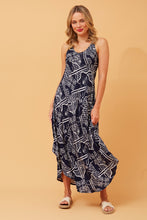 Load image into Gallery viewer, Umbrella Boho Midi Dress