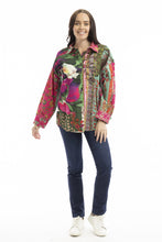 Load image into Gallery viewer, Flora Digital Collared Shirt