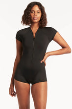 Load image into Gallery viewer, Eco Essentials Short Sleeve Boyleg One Piece