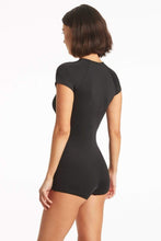 Load image into Gallery viewer, Eco Essentials Short Sleeve Boyleg One Piece