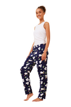 Load image into Gallery viewer, Plush Pyjama Pants - Navy Koala