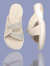 Load image into Gallery viewer, Skye Slides - Beige