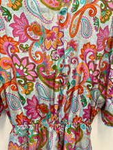 Load image into Gallery viewer, Simone Tie Dress - Pink Multi Print