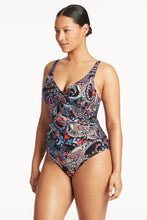 Load image into Gallery viewer, Cross Front One Piece - Bohemia