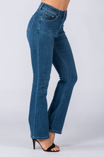 Load image into Gallery viewer, Flared Denim Jeans - Dark Denim
