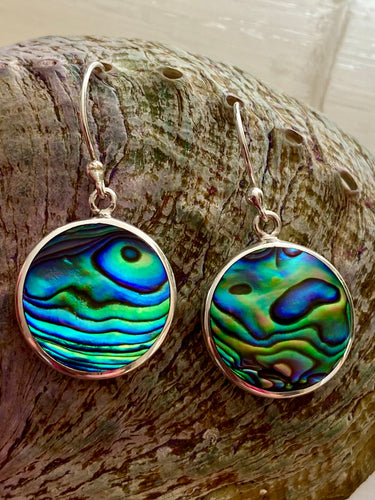 Two Sided Shell Drop Earrings