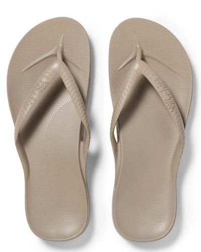 Archies Support Thongs - Taupe