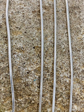 Load image into Gallery viewer, Sterling Silver Snake Chain - 60cm