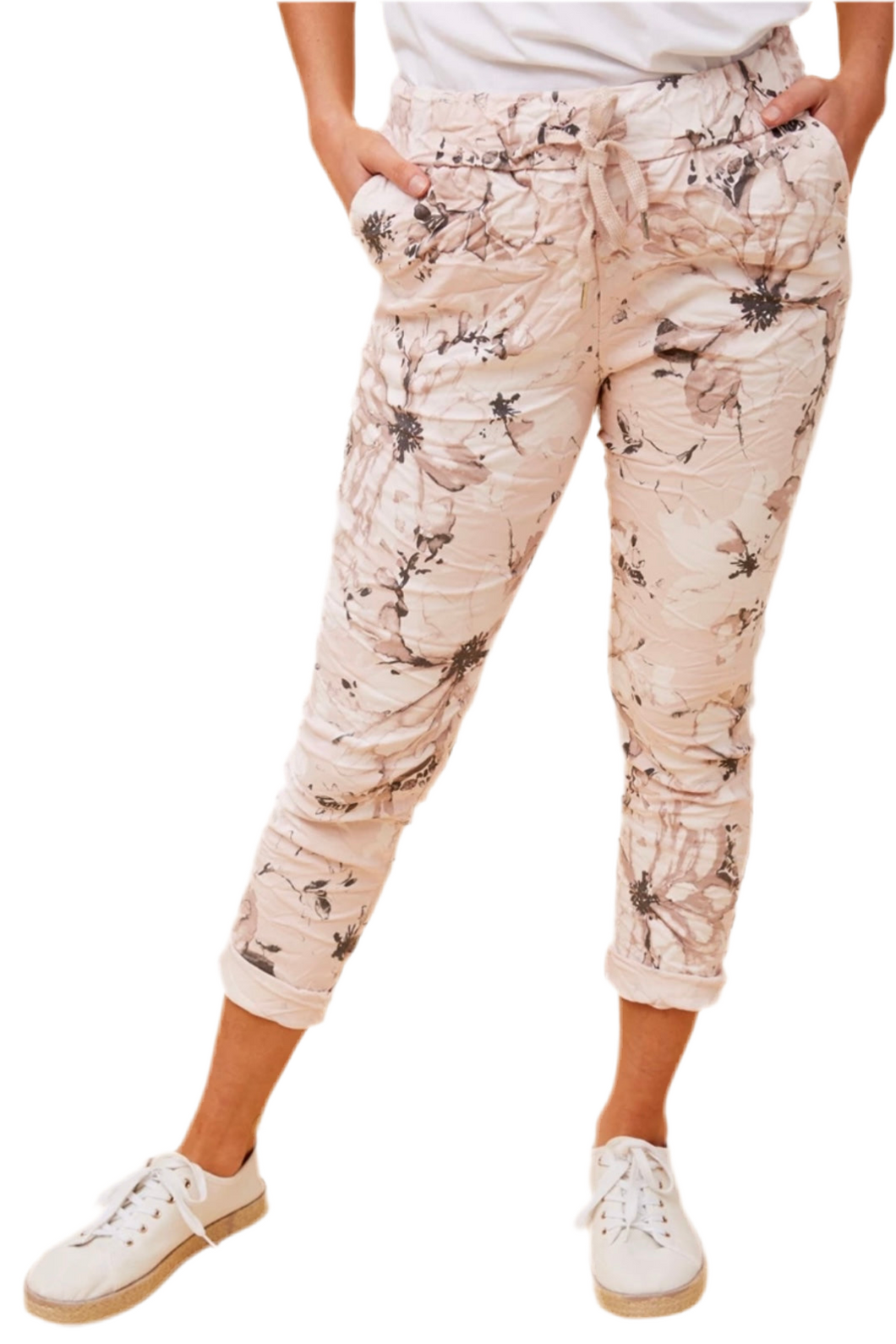 Floral Joggers