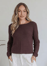 Load image into Gallery viewer, Le Basic Top - Chocolate