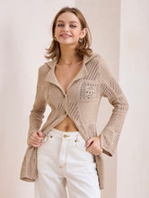 Load image into Gallery viewer, Patchwork Knit Cardigan