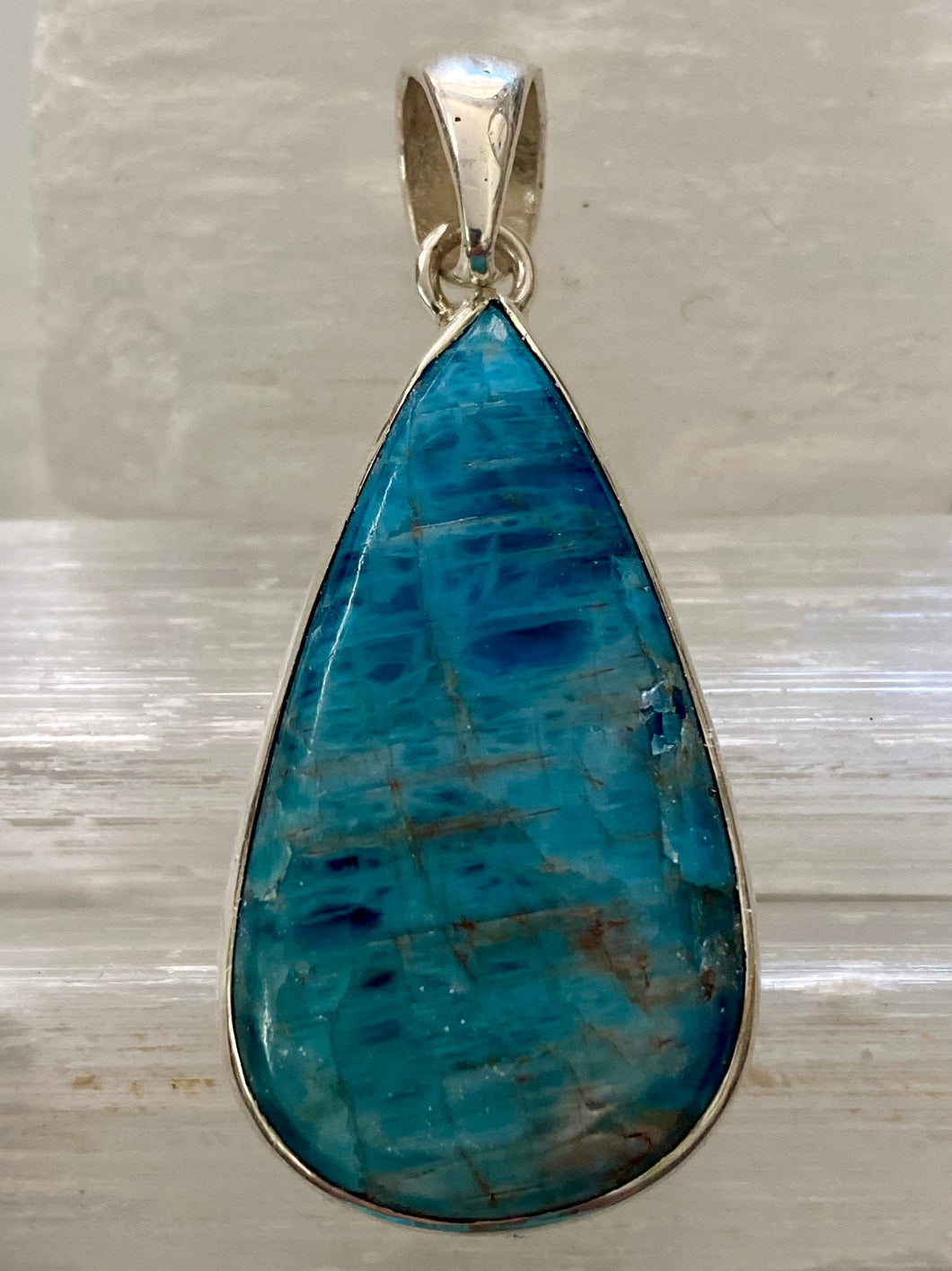 Apatite Sterling Silver Pendant