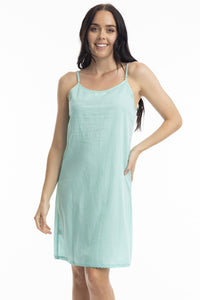 Dress Slip - Aqua