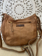 Load image into Gallery viewer, Carrera Zip Round Bag - Taupe