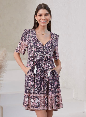 Talia Iris Dress