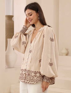 Balloon Sleeve Shirt