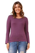 Load image into Gallery viewer, Basic Top - Aubergine