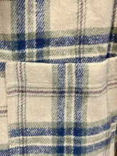 Load image into Gallery viewer, Shacket - Beige/Blue