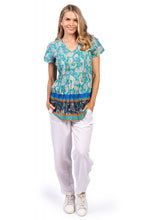 Load image into Gallery viewer, Kayla Cotton Blouse - Paisley
