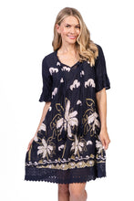 Load image into Gallery viewer, Hannah Boho Tunic - SeaSide Navy