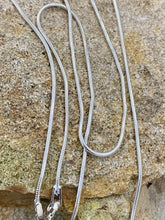 Load image into Gallery viewer, Sterling Silver Snake Chain - 60cm