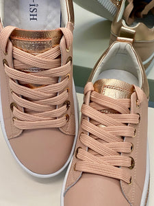 Lav-ish Crystal Sneakers Blush