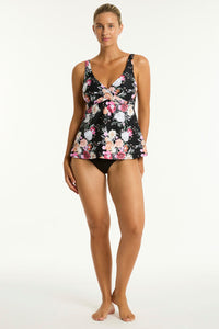 Belle Cross Front Swing Tankini