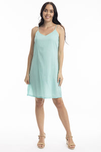 Dress Slip - Aqua