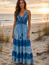 Load image into Gallery viewer, Cowrie Shell Maxi Dress