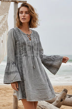 Load image into Gallery viewer, Embroidered Mini Dress