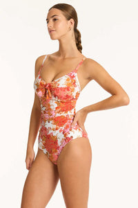 Daisyfield Tie Front DD/E One Piece