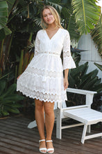 Load image into Gallery viewer, Cotton Broderie Anglaise Dress