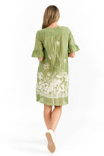 Load image into Gallery viewer, Hannah Boho Tunic - Trop Border Olive