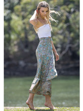 Load image into Gallery viewer, Sage Wrap Skirt