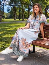 Load image into Gallery viewer, Reis Midi Dress - Blue