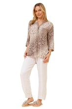 Load image into Gallery viewer, Rosetta Animal Print Top - Fango